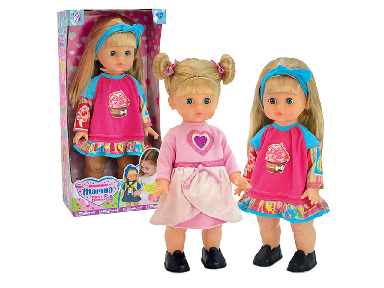 Bambola marina ripete e cammina 48cm