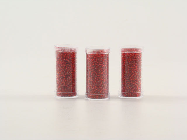 Perle 2,4mm vetro rosse .0/03-27