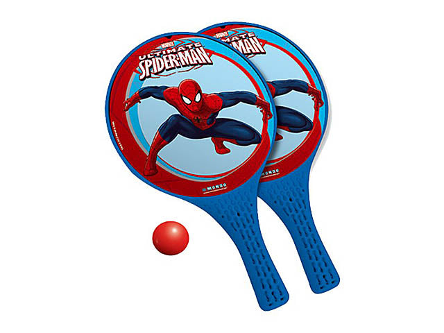 Racchettoni spiaggia spiderman