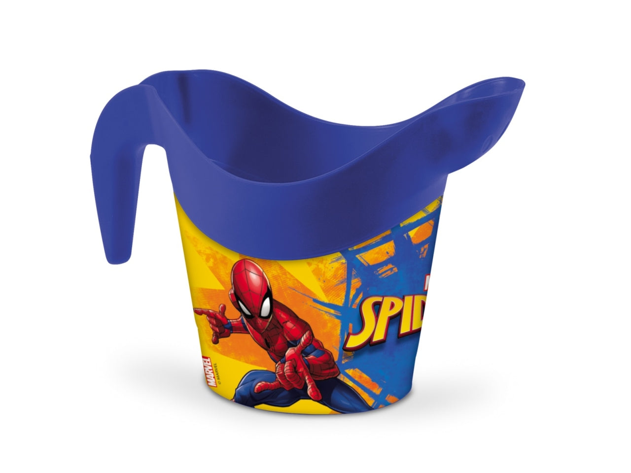 Set giochi da spiaggia con annaffiatoio spiderman diametro 17cm