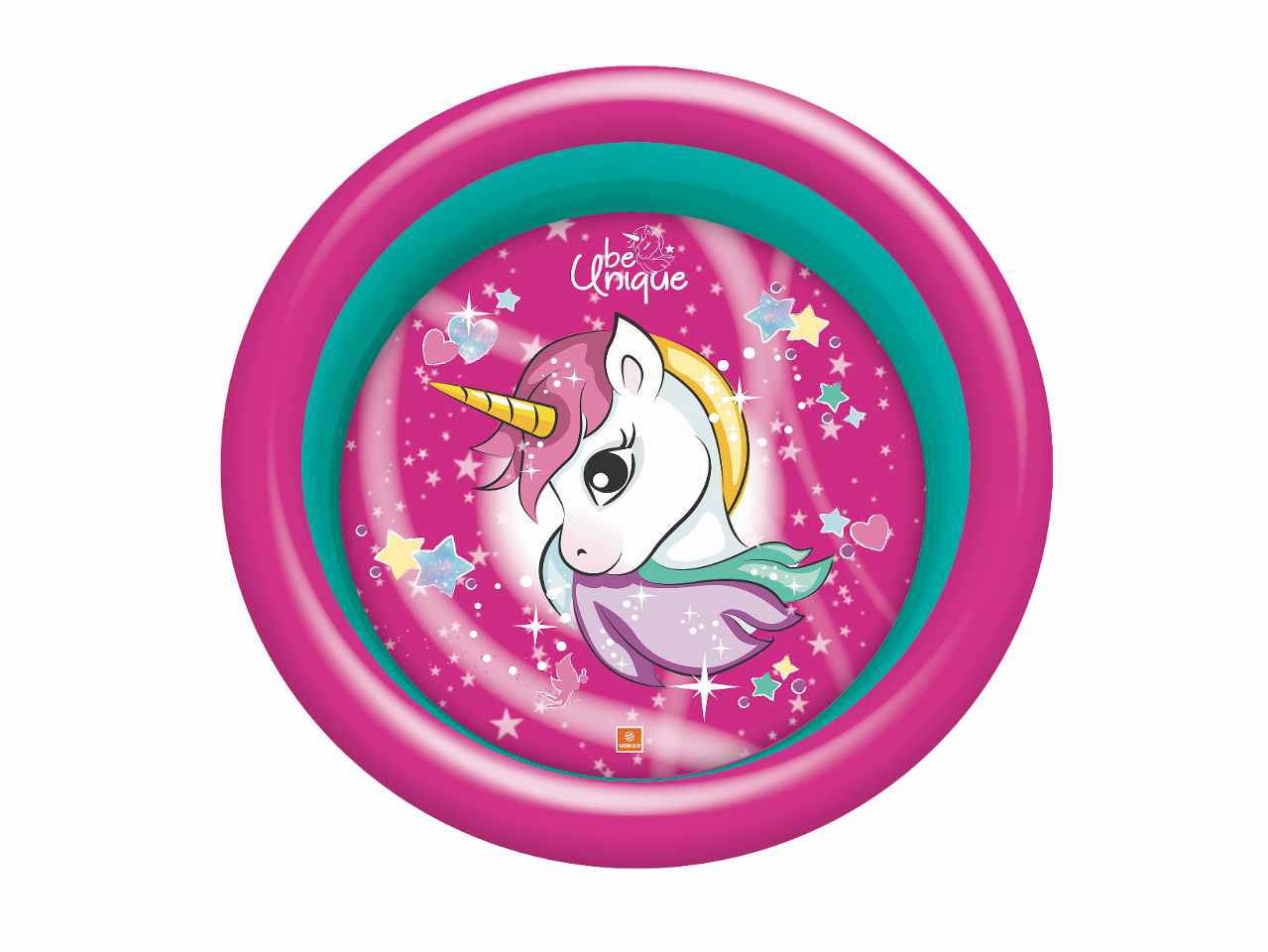 Piscina per giardino bambini unicorno diametro 100cm