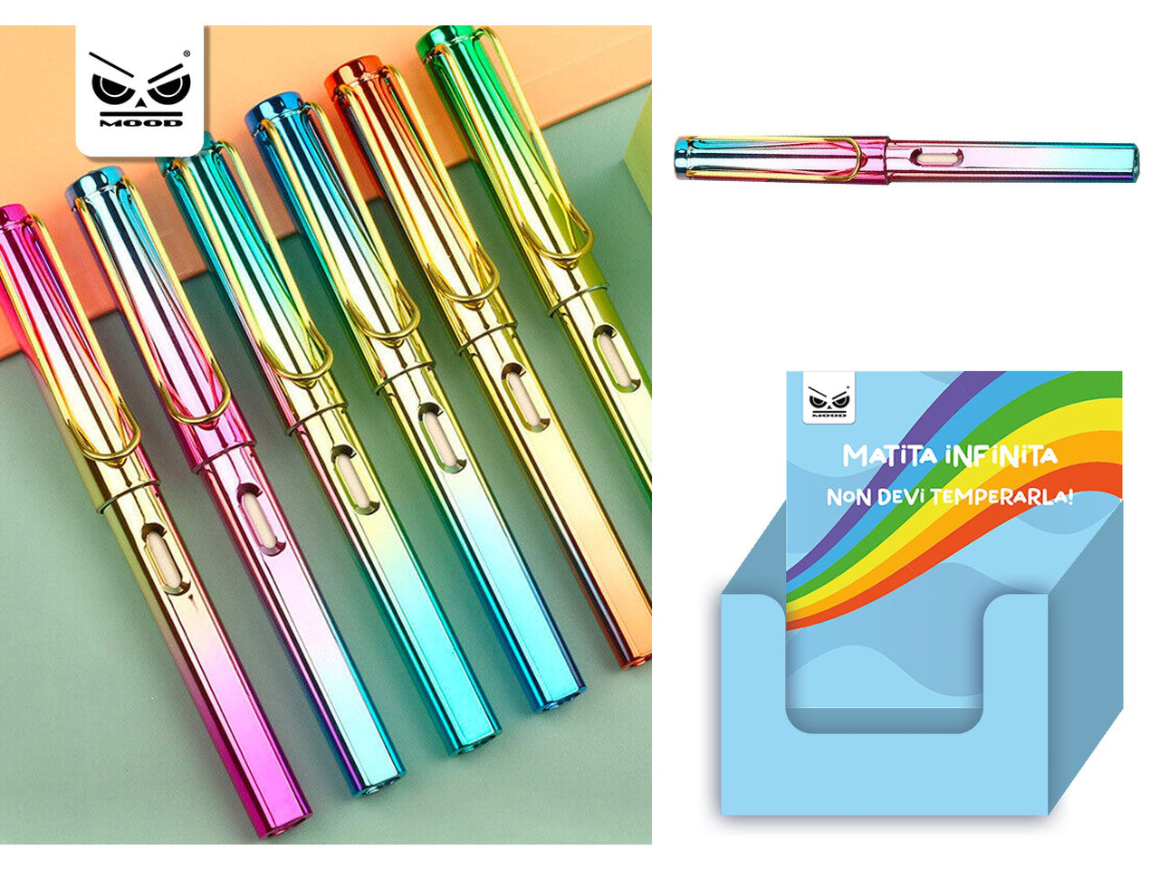 Matita infinita rainbow