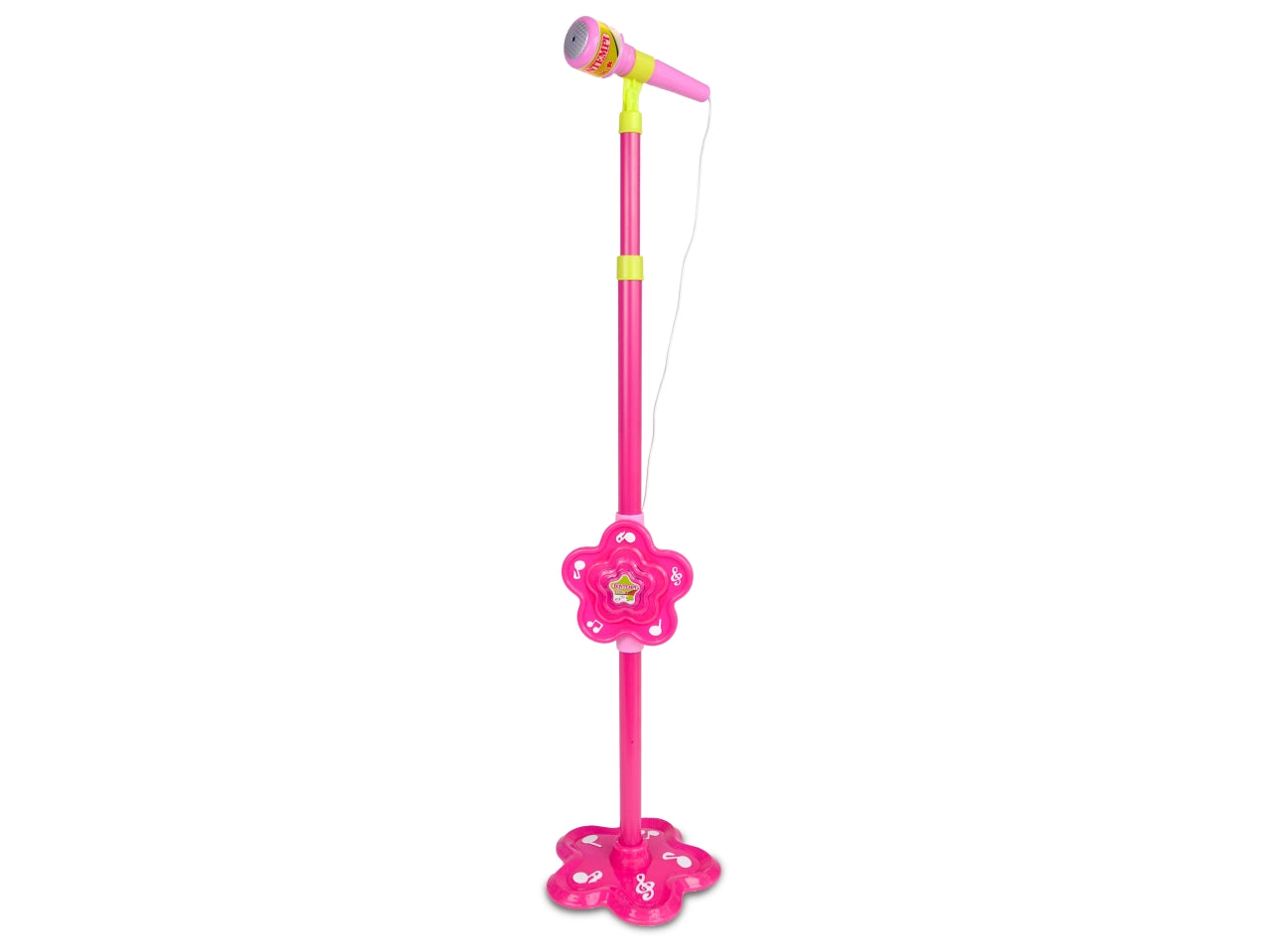 Microfono Basico con Asta - Rosa, Verde e Bianco, EtÃ  3+, Unisex, Bontempi