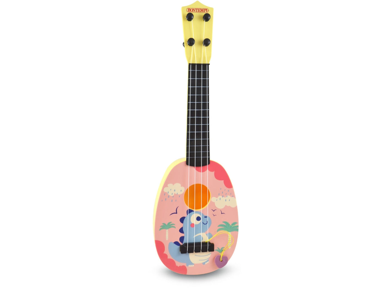 Mandolino multicolore con Plettro, EtÃ  3+, Unisex, Bontempi