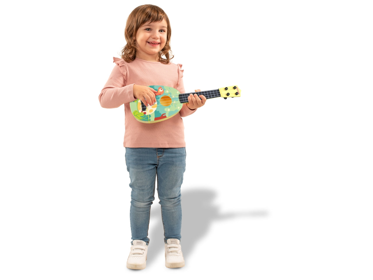 Mandolino multicolore con Plettro, EtÃ  3+, Unisex, Bontempi