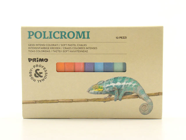 Gessi policromi 020g - 12 pezzi