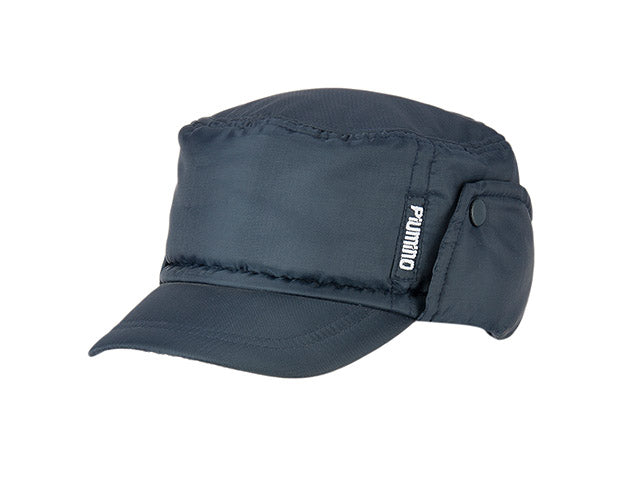 Cappello con visiera blu