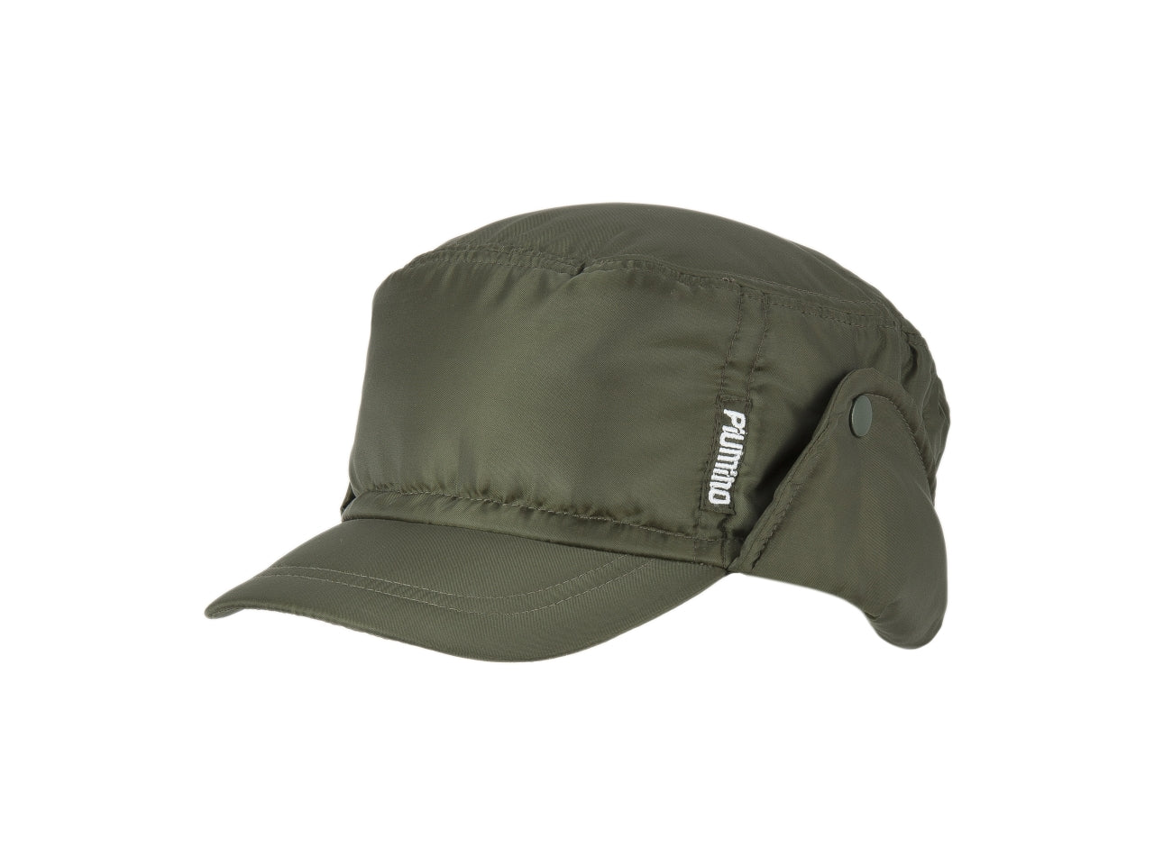 Cappello army nylon piumino verde oliva