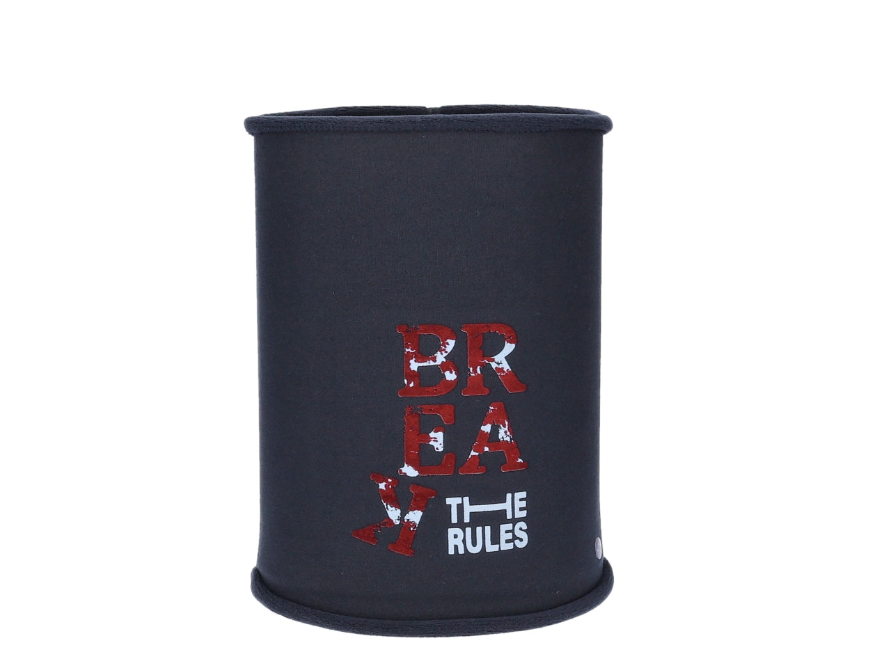 Scaldacollo pile reversibile con stampa grunge 24x25cm assortiti