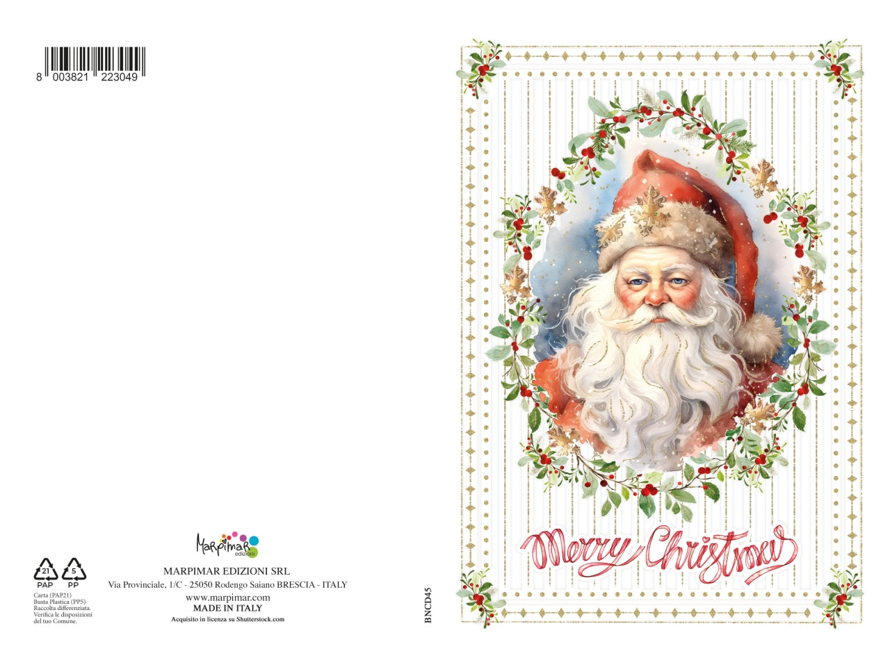 Biglietto buon natale