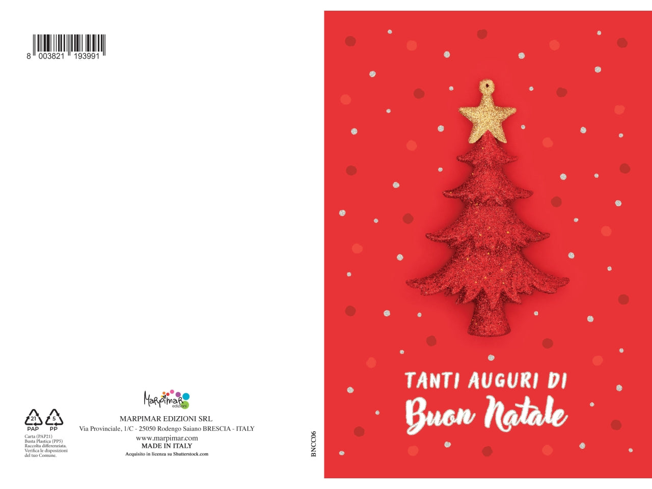 Biglietto buon natale