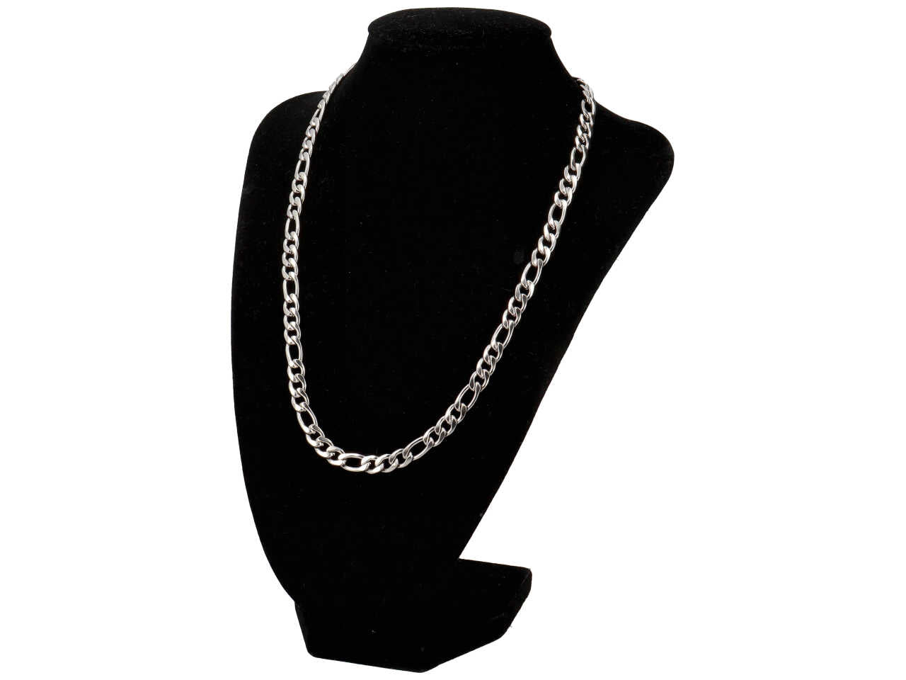 Collana in acciaio 3+1