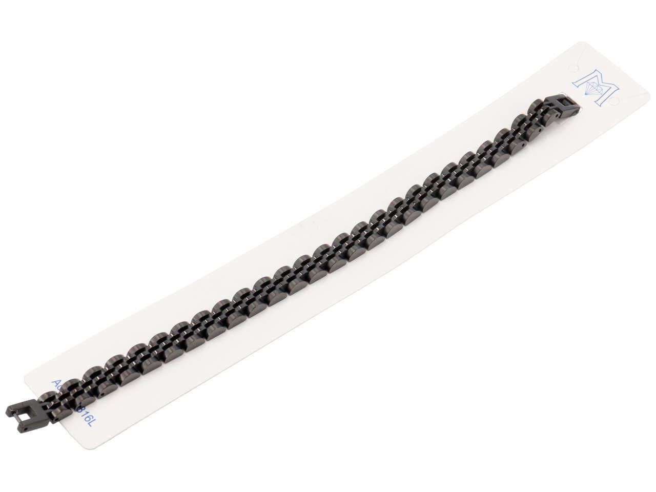 Bracciale a maglia nero