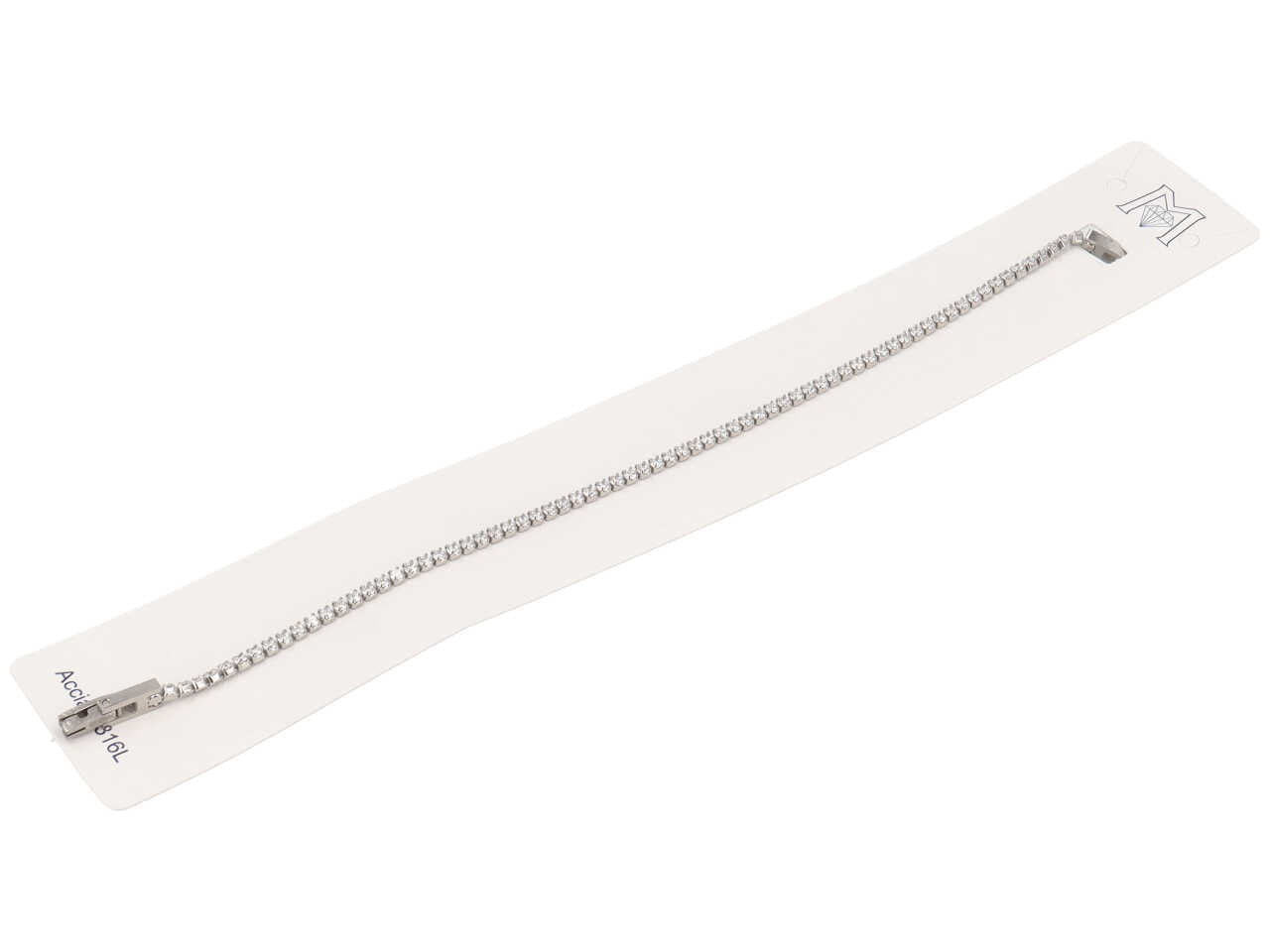 Bracciale tennis 2mm cristal