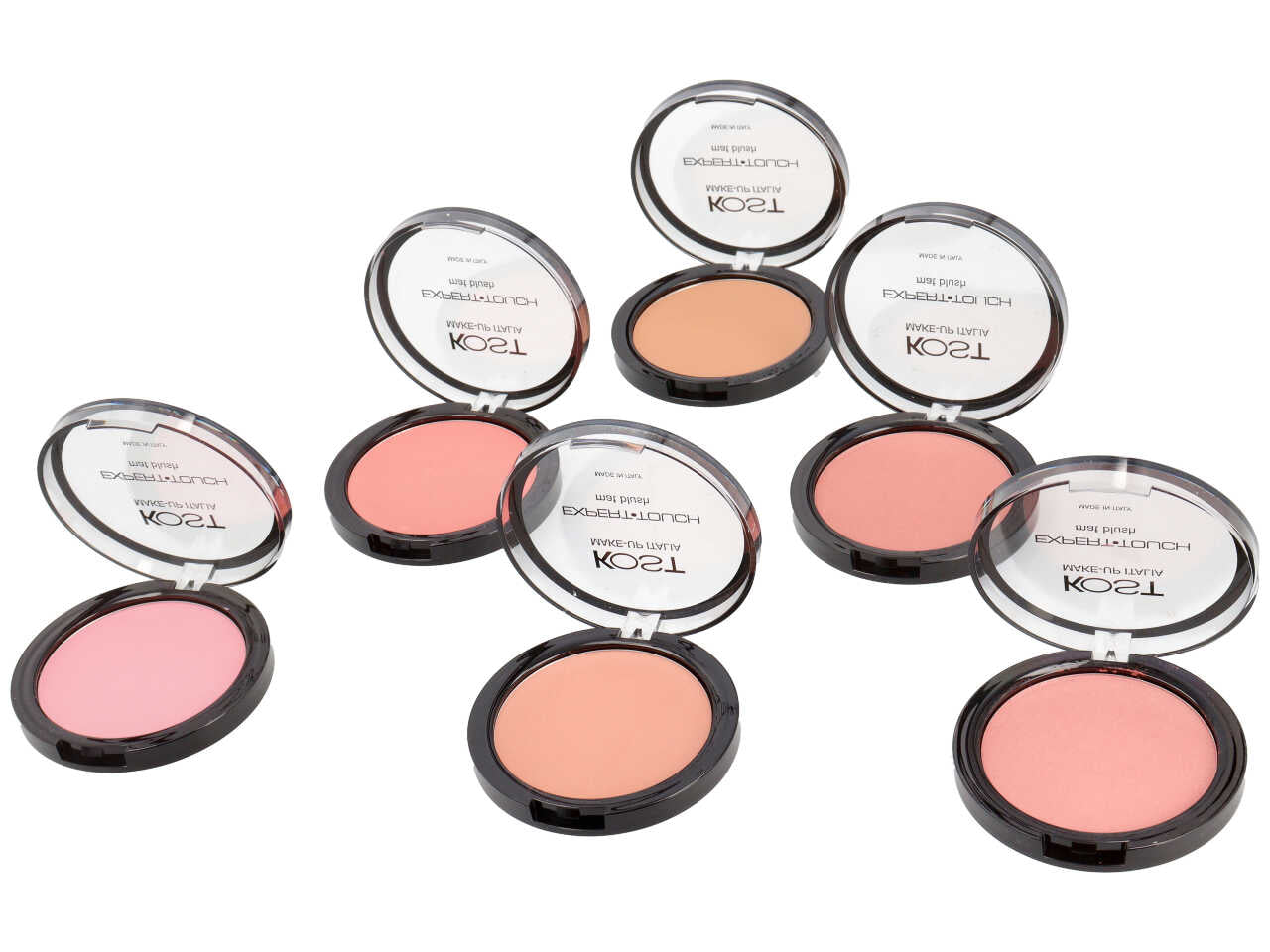 Blush expert touch expo 24 pezzi in 6 tonalitÃ  assortite - Kost