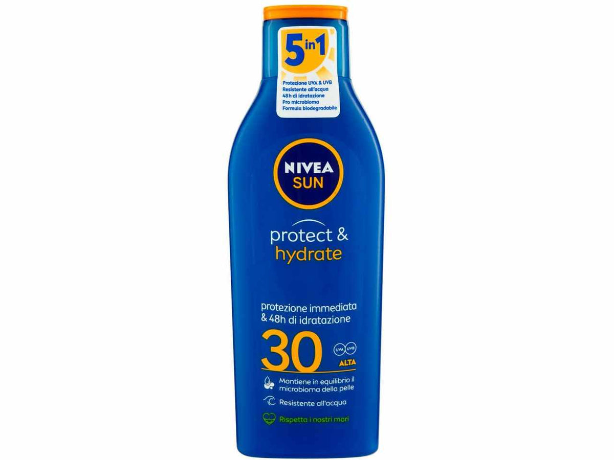 Nivea sun latte solare prot&hydrate fp30 200ml