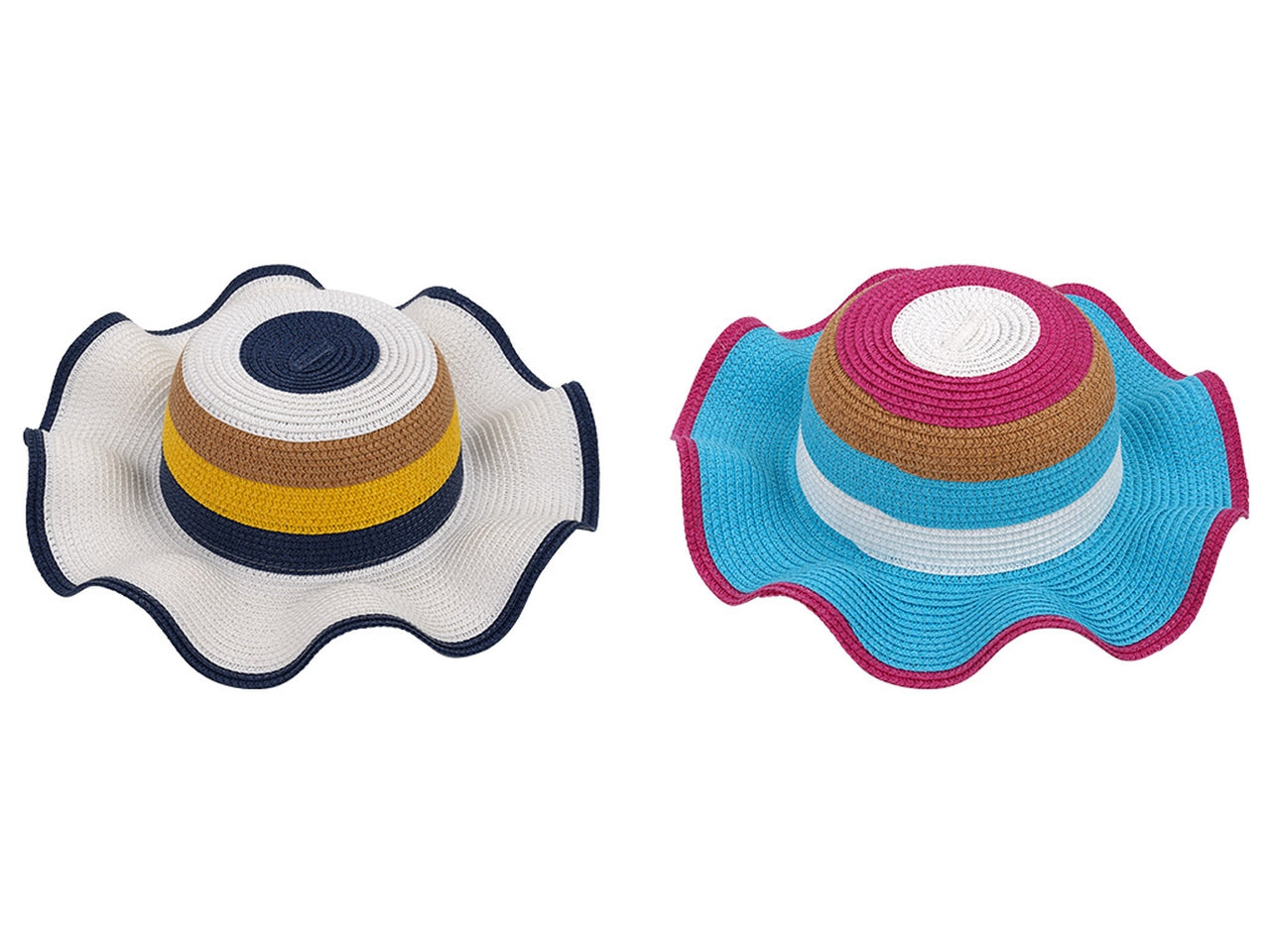 Cappellino bimba in carta tessile colori assortiti - M@rea
