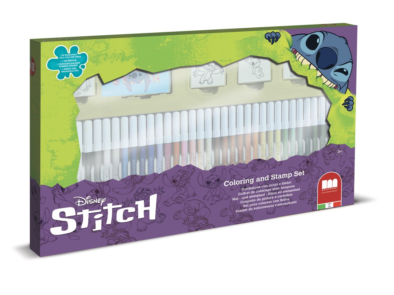 Stitch 36 pennarelli
