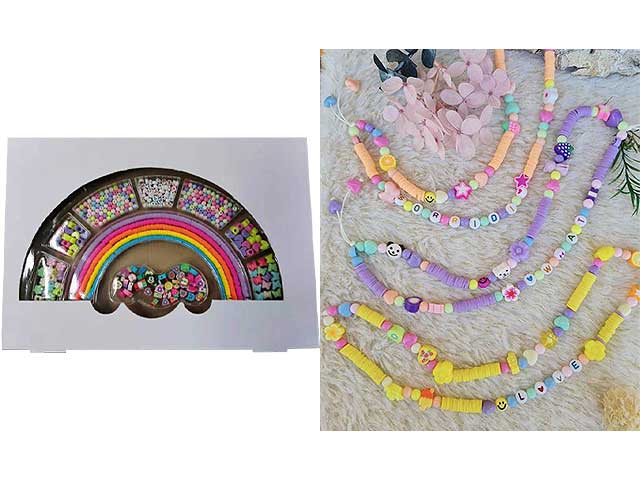 Happy rainbow beads 87006