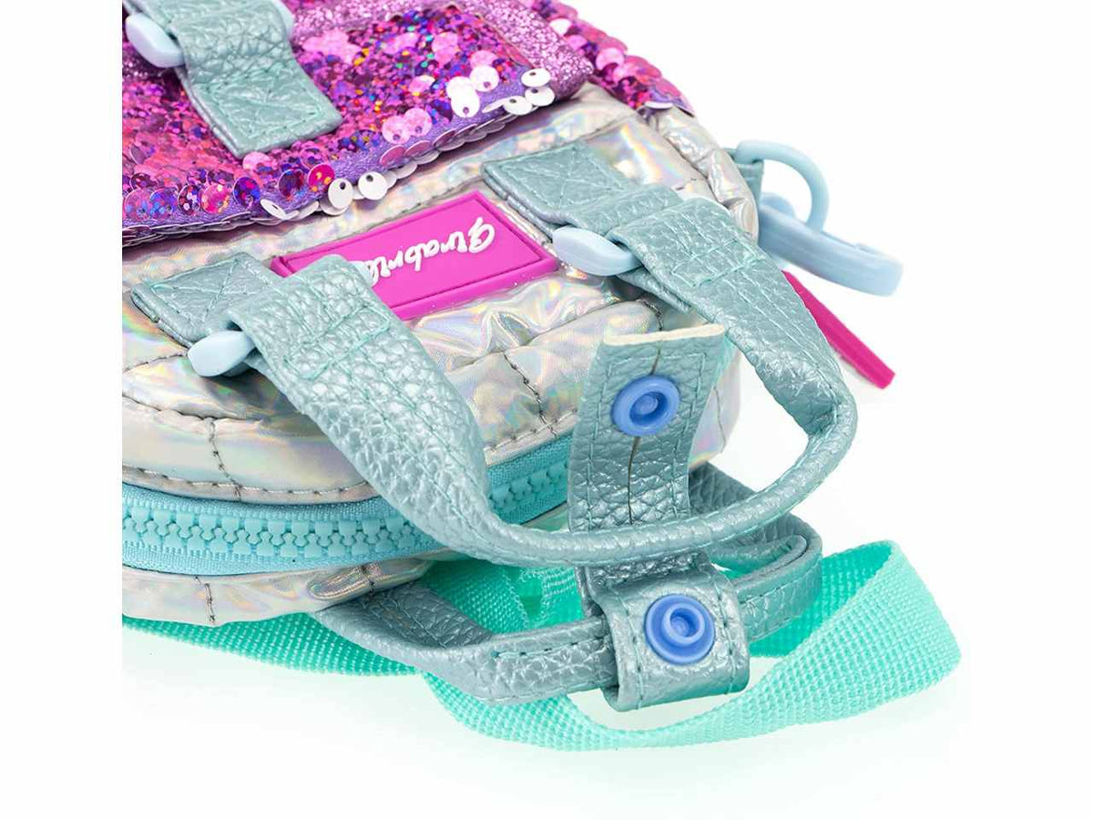 Girabrilla puffer shoulder backpack 19004