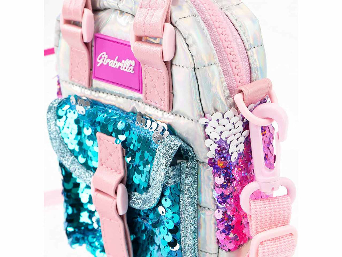 Girabrilla puffer shoulder backpack 19004