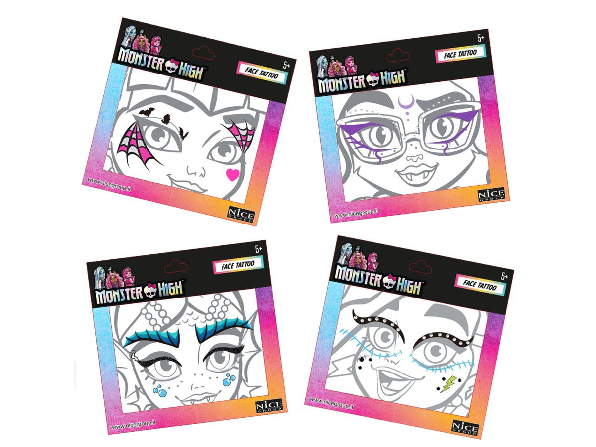 Monster high face tattoo $
