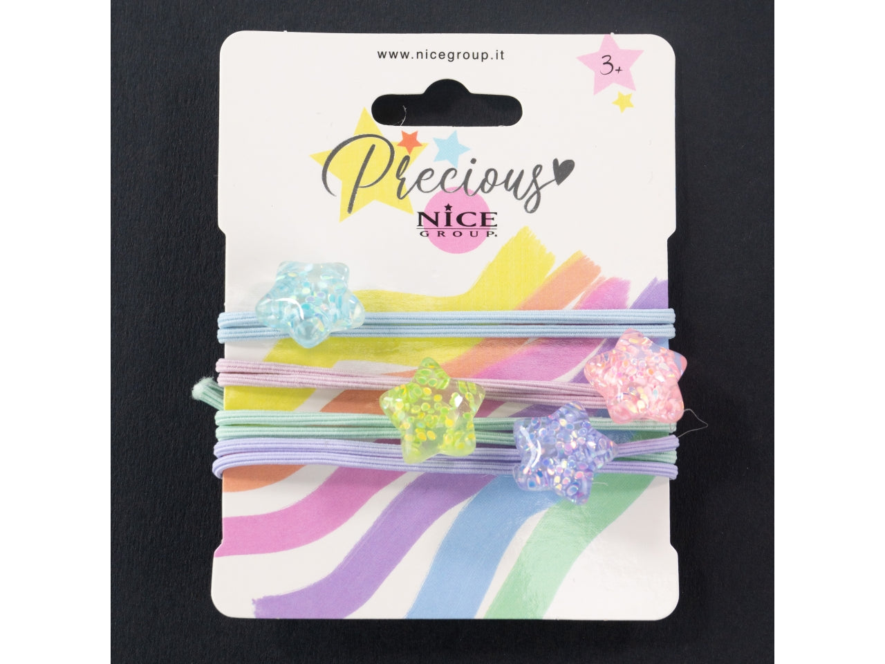 Star is a star hair bands - confezione da 4 braccialetti