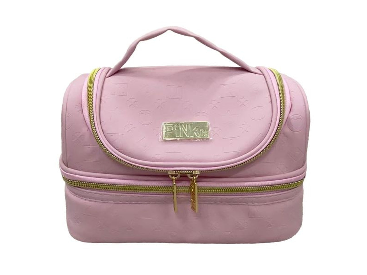 Pink it beauty case nails