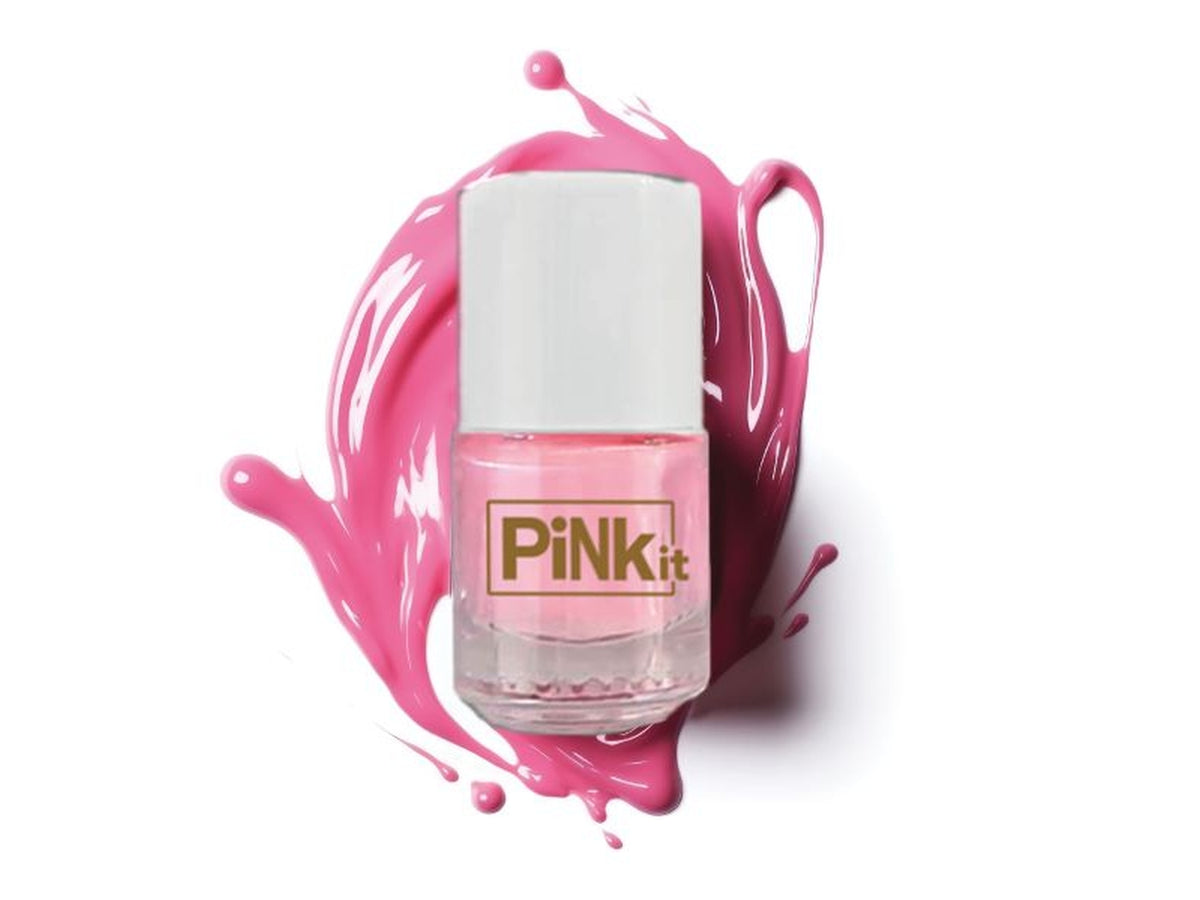 Pink It Rainbow Nails
