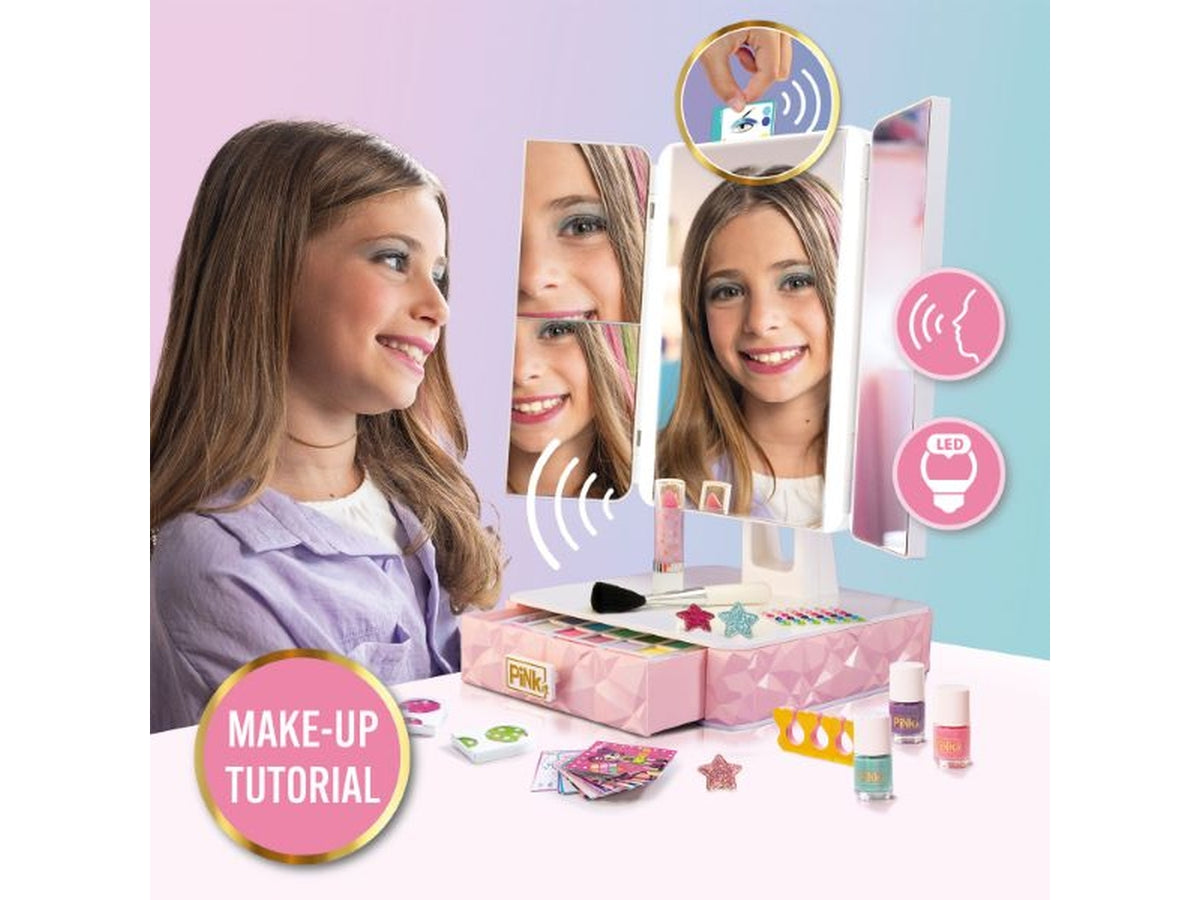 Pink it smart vanity