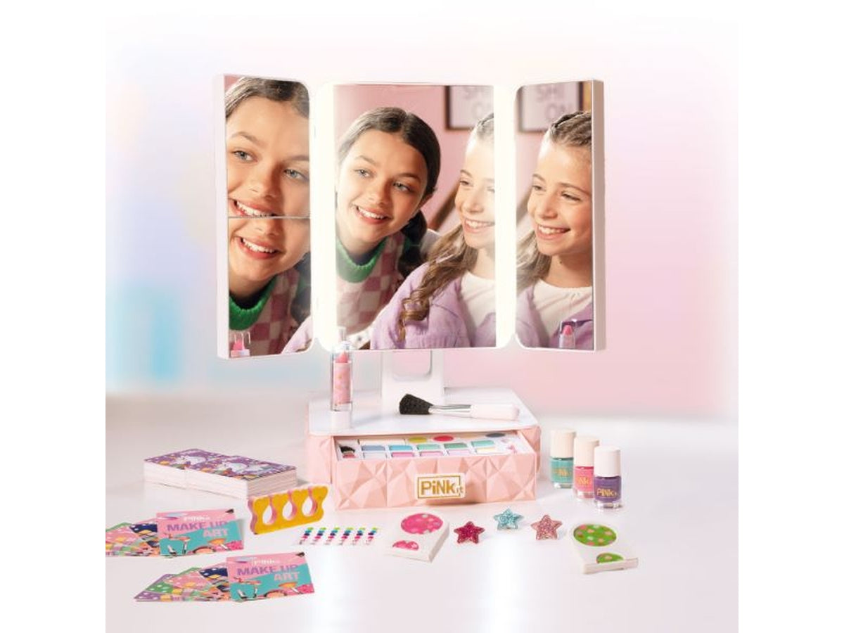 Pink it smart vanity