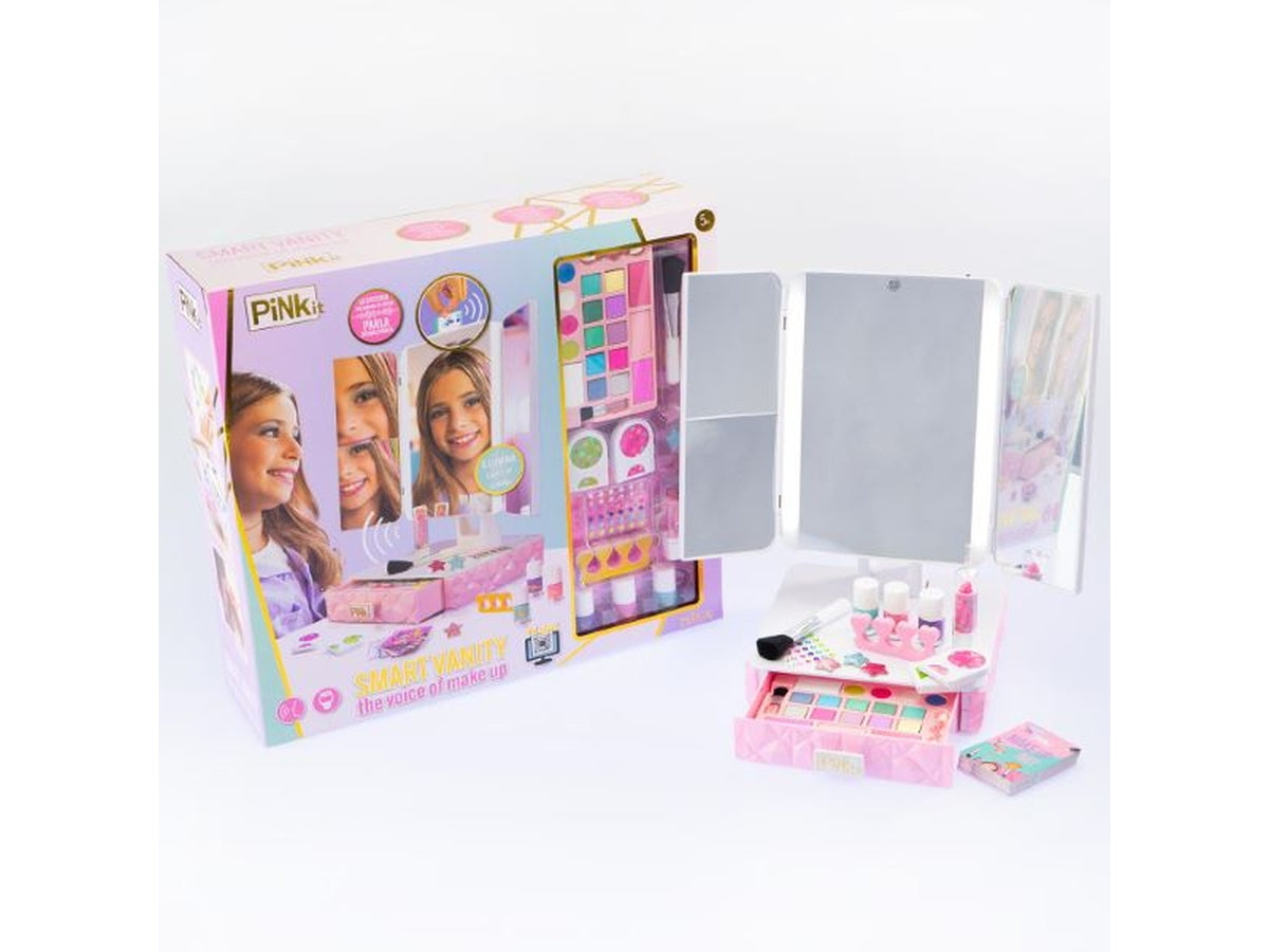 Pink it smart vanity
