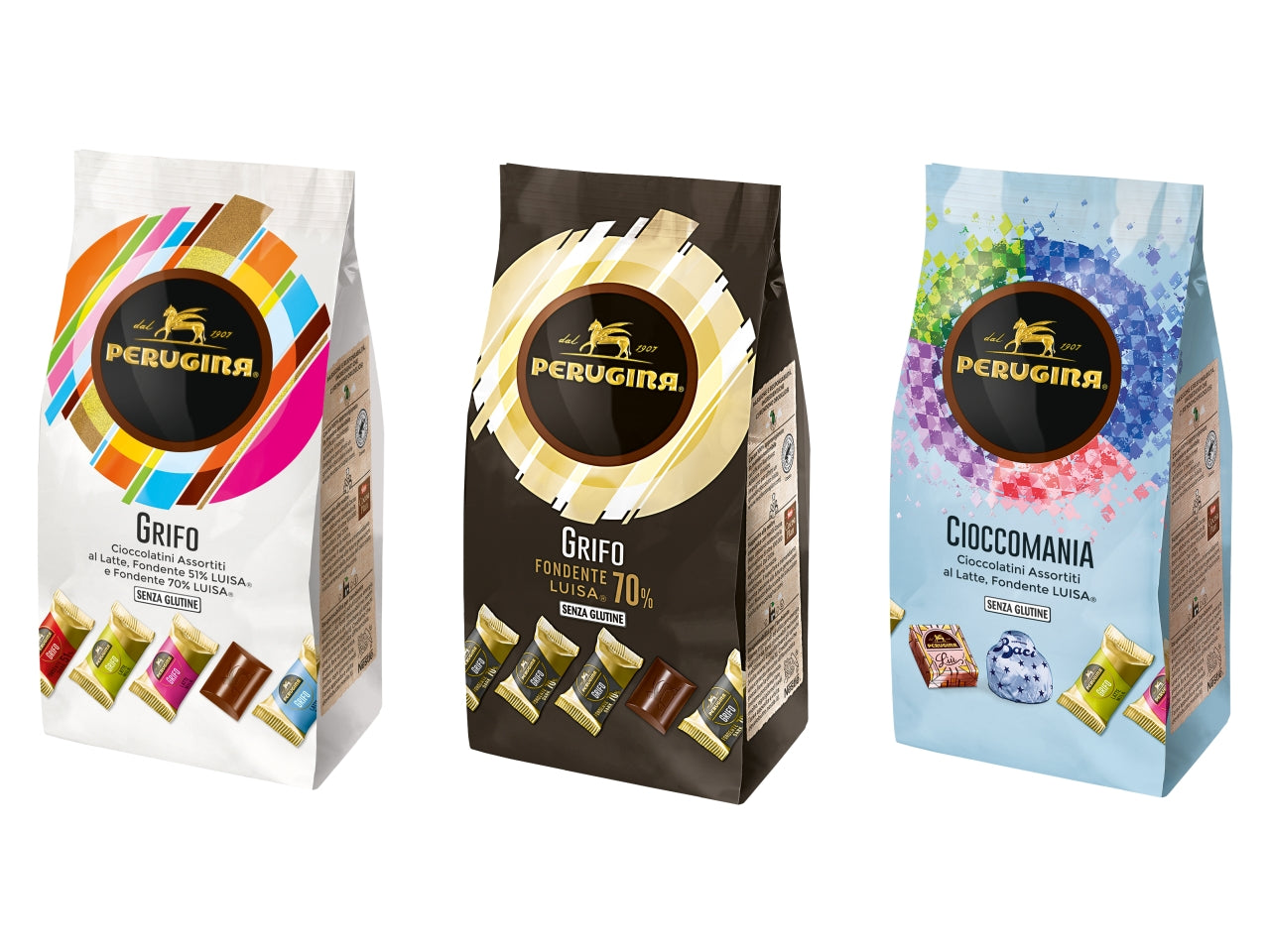 Perugina grifo assortito sacchetto da 180gr$