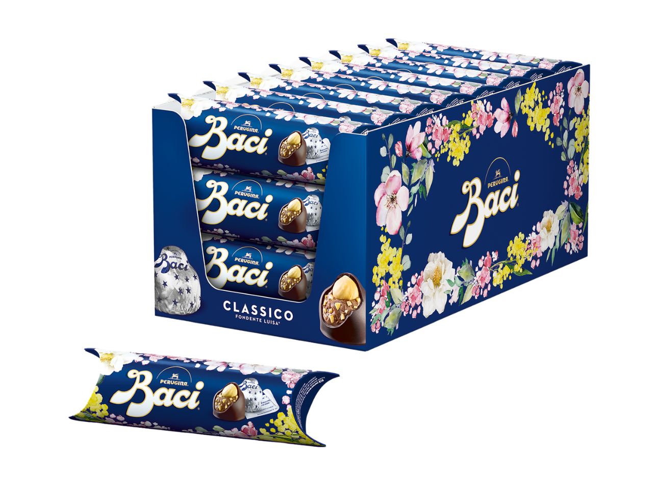 Baci tubo primavera 37,5g la confezione contiene 3 baci$