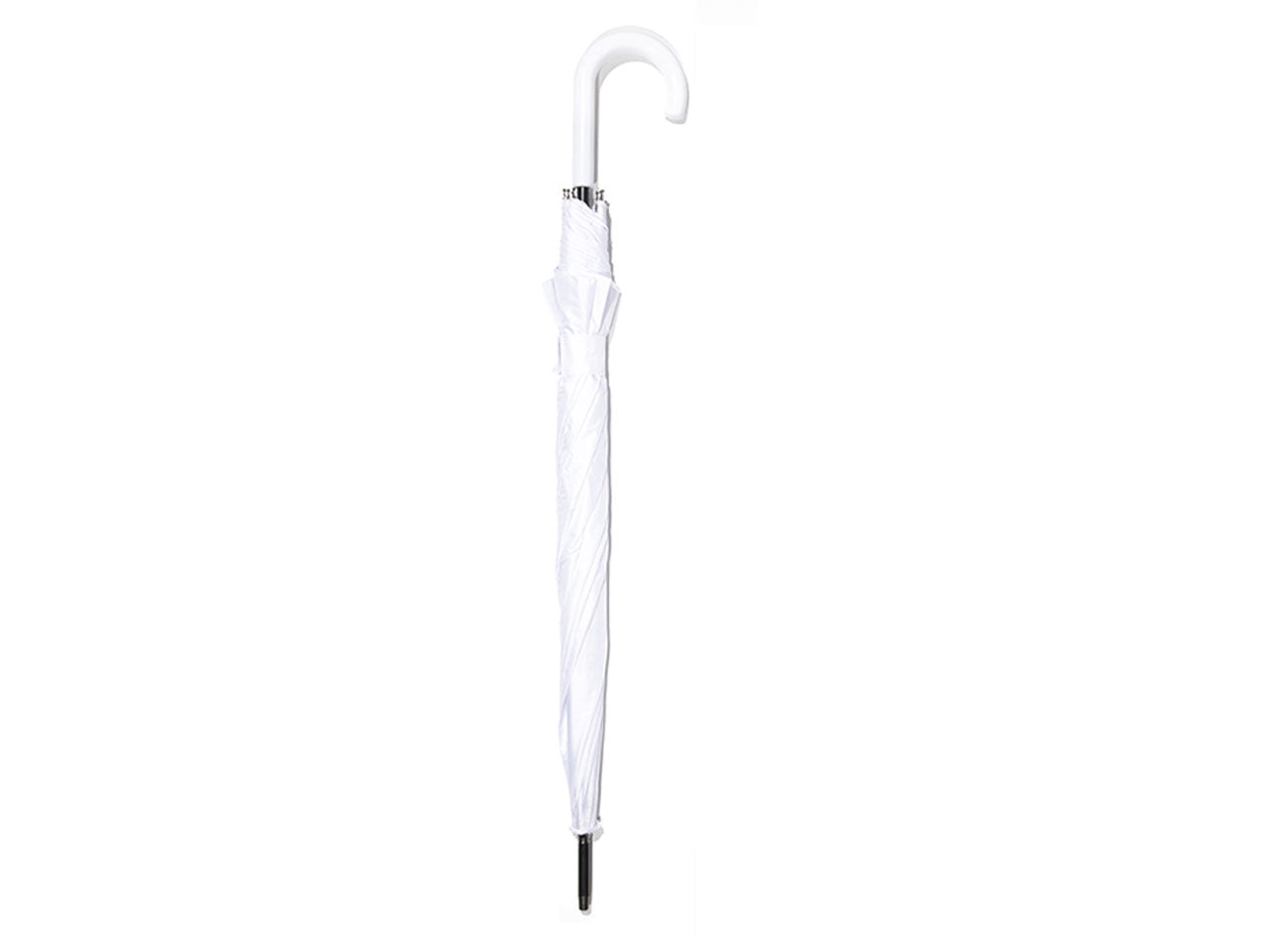 Ombrello pongee automatico bianco