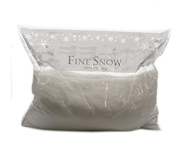 Neve artificiale 55x35x5cm bianca