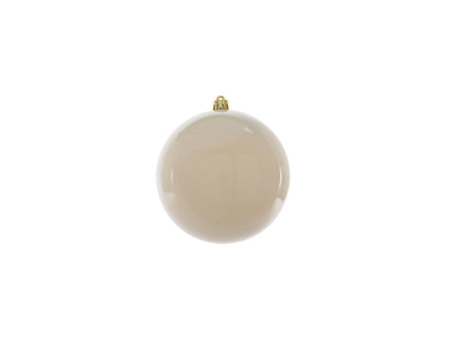 Palla 20cm bianco lana lucido
