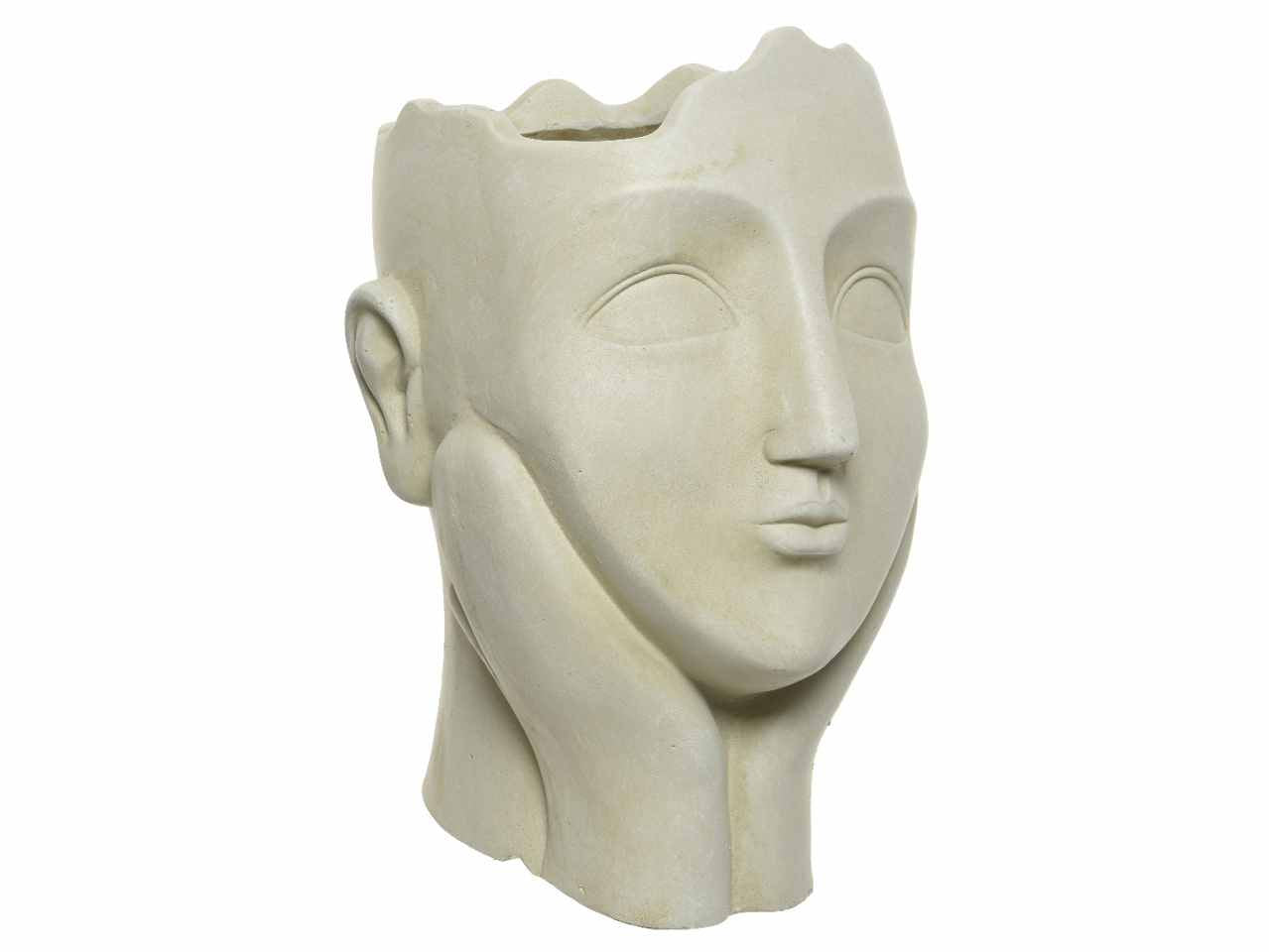 Vaso viso donna h.34,5cm ass.802555