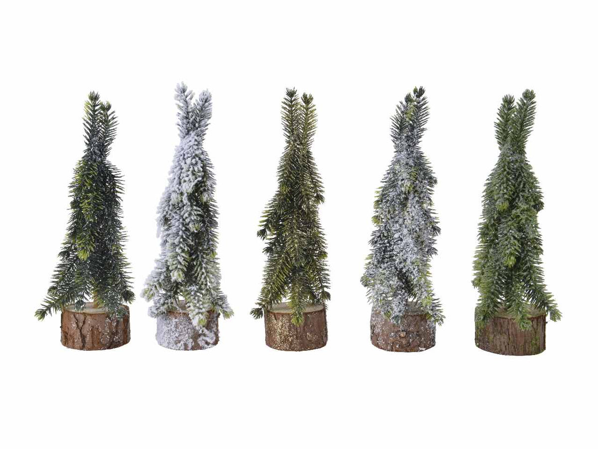 Alberello 20cm colori e forme assortiti