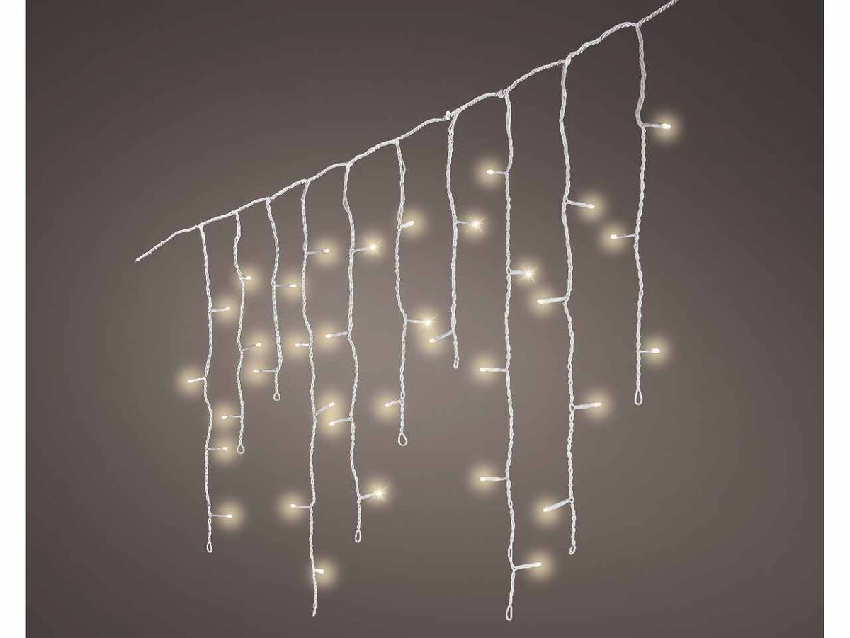 Tenda 119led bianco caldo 5metri con 8 funzioni uso esterno