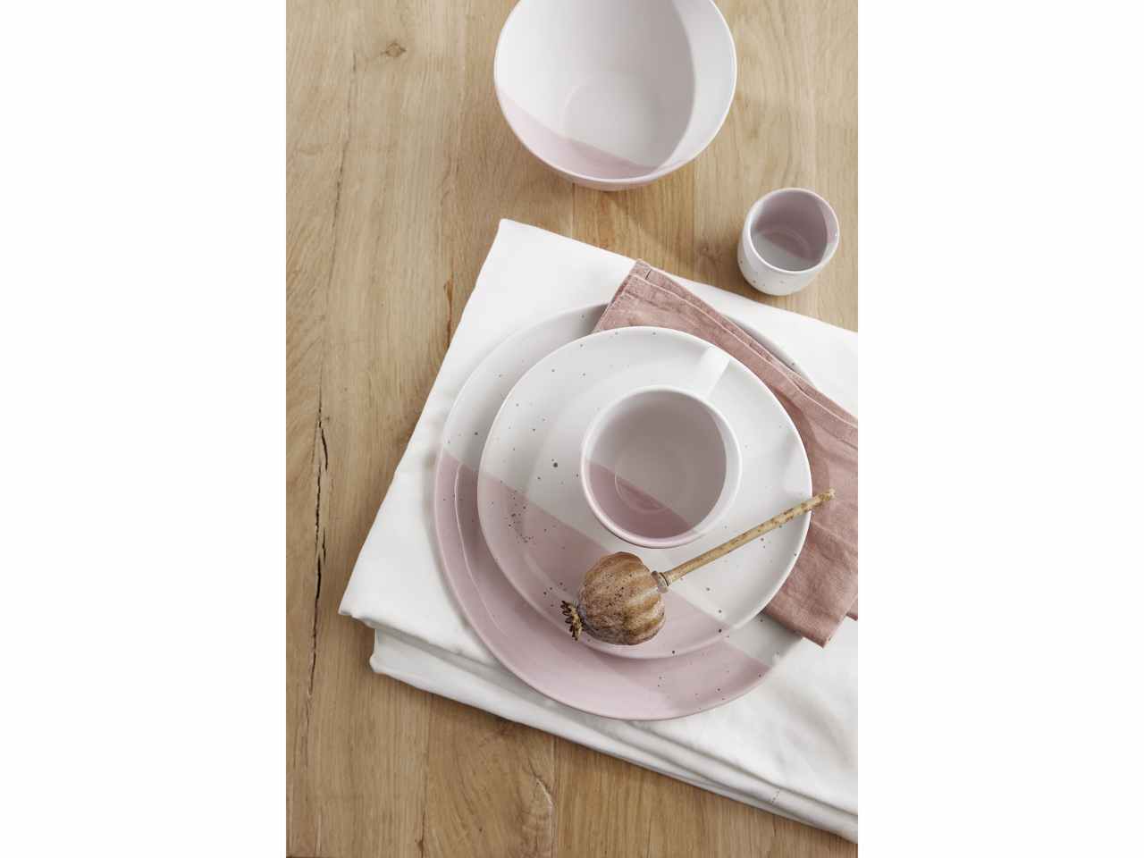 Tazza in gress tonda smalto lucido con smalto opaco bicolore con macchioline lavabile in lavastoviglie per alimenti adatto al microonde volume 0.32 litri 9xh.8.80cm