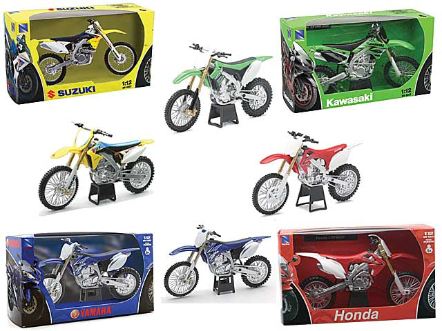 Moto japan dirt bikes in scala 1:12
