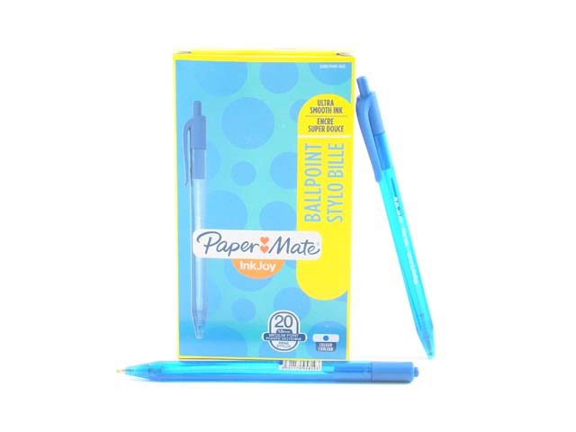 Penna inkjoy 100 rt blu 20 pezzi