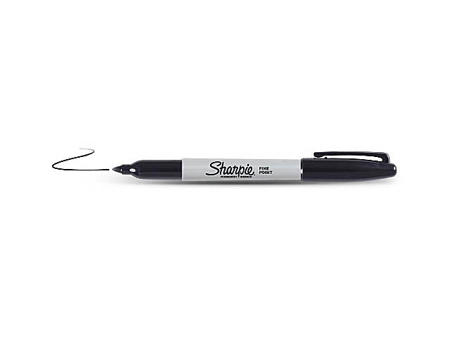 Pennarello sharp08 f.blk 12 pezzi s0810930