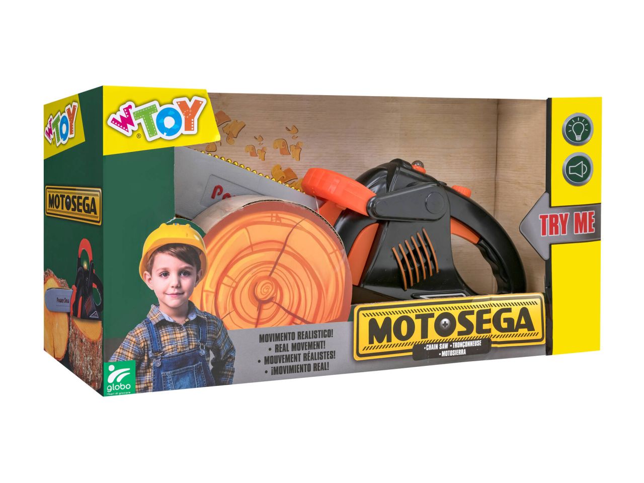 W toy motosega batteria 34cm