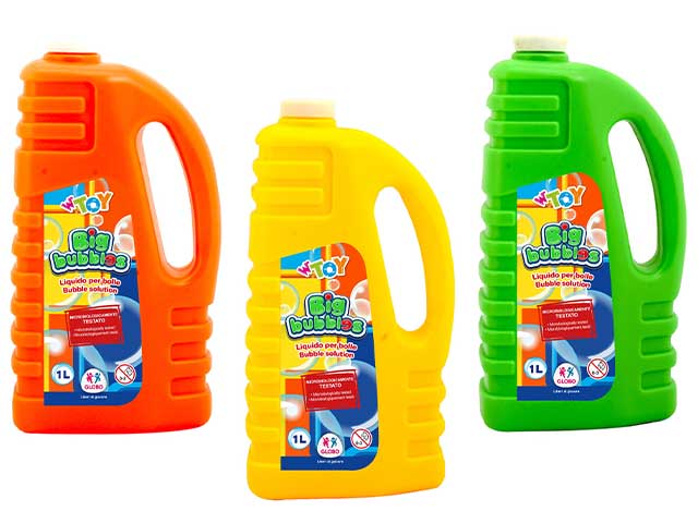 Big bubbles bolle di sapone 1lt ricarica assortiti