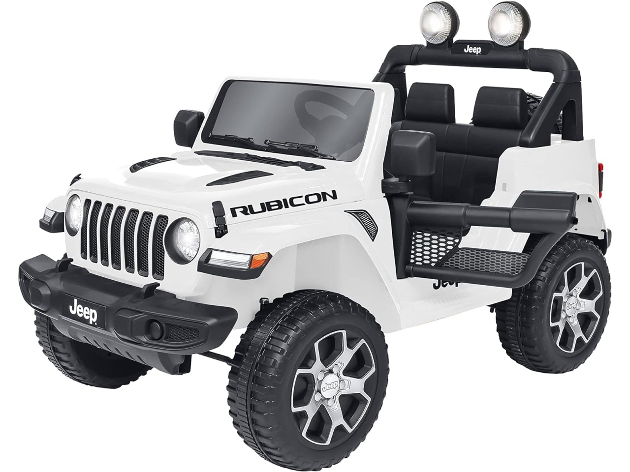 Auto radiocomandata Jeep Wrangler bianca 12V $