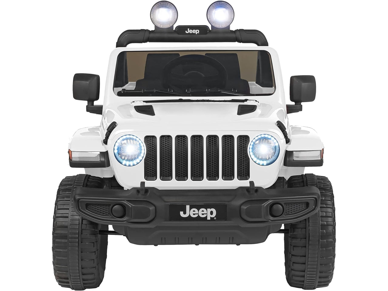Auto radiocomandata Jeep Wrangler bianca 12V $
