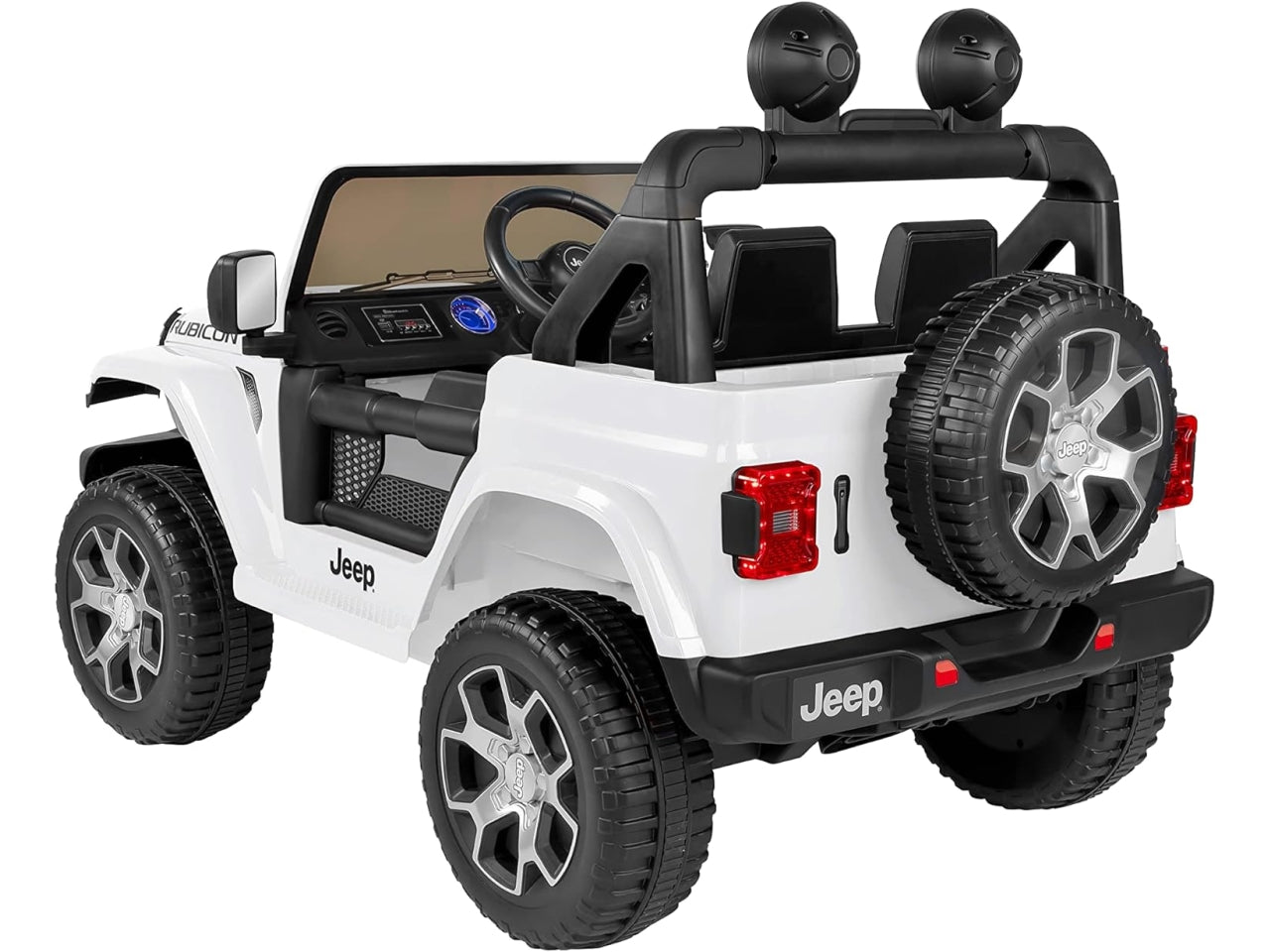 Auto radiocomandata Jeep Wrangler bianca 12V $