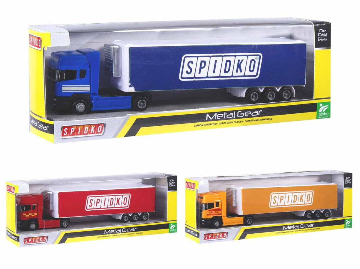 Spidko camion 32cm die cast  in 3 modelli assortiti